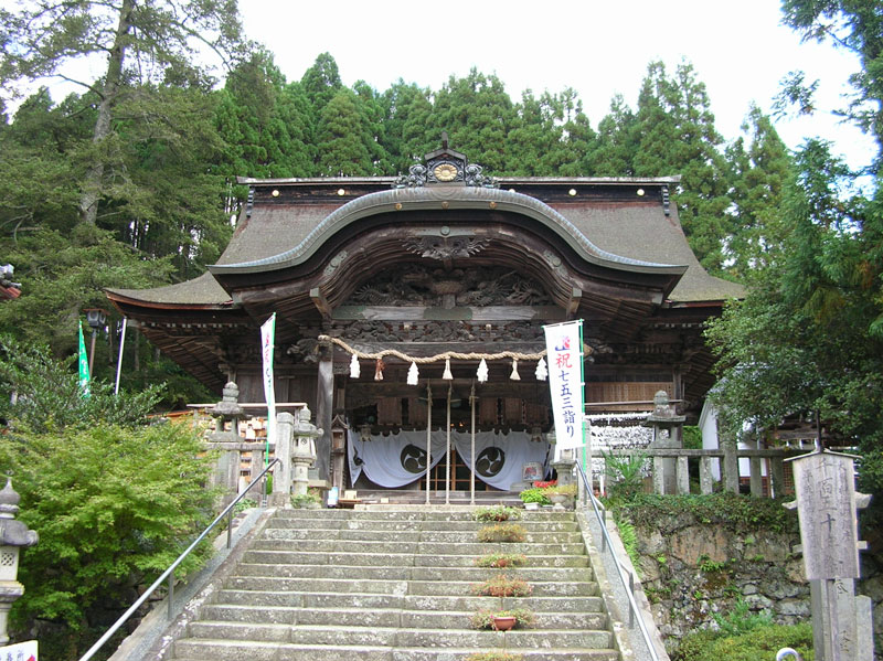 大原神社正面