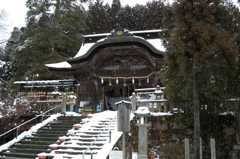 冬の大原神社