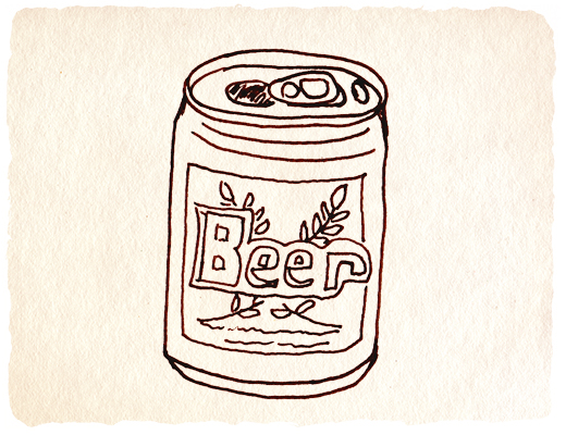 ビールの缶