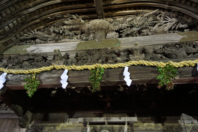 大原神社　初詣