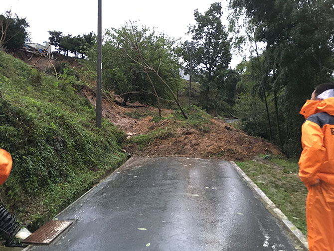 2017年10月台風の記録｜京都 福知山市 三和町