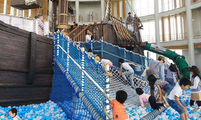 福井 こども家族館　ボールプール