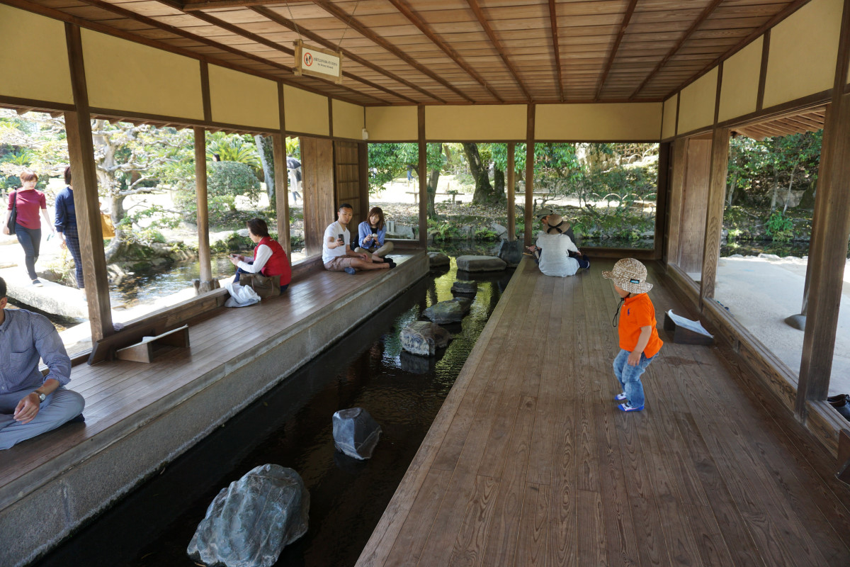 岡山　後楽園　流店（りゅうてん）